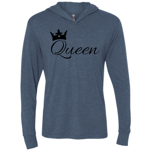 Queen super soft Triblend LS Hooded T-Shirt