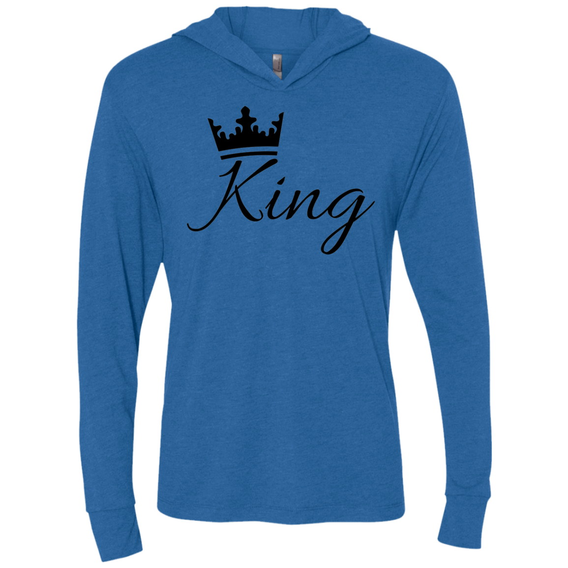 King Triblend LS Hooded T-Shirt
