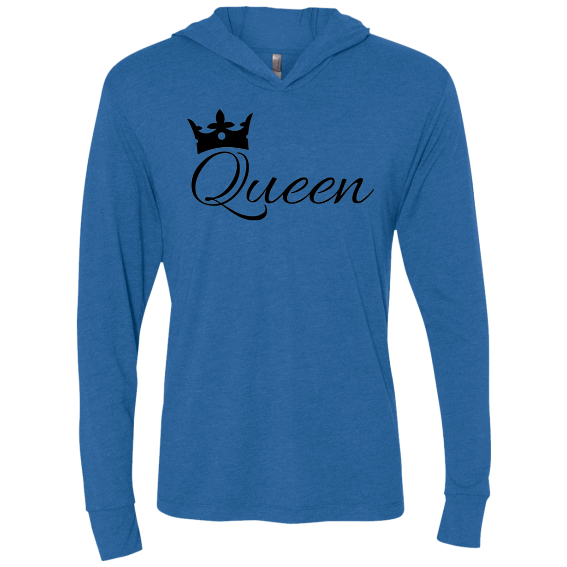 Queen super soft Triblend LS Hooded T-Shirt